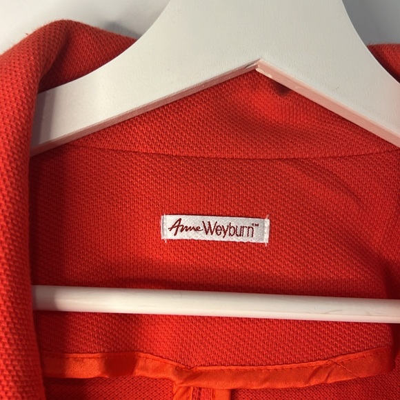 NWT - Vintage blazer bright red size XXL - Picture 3 of 6